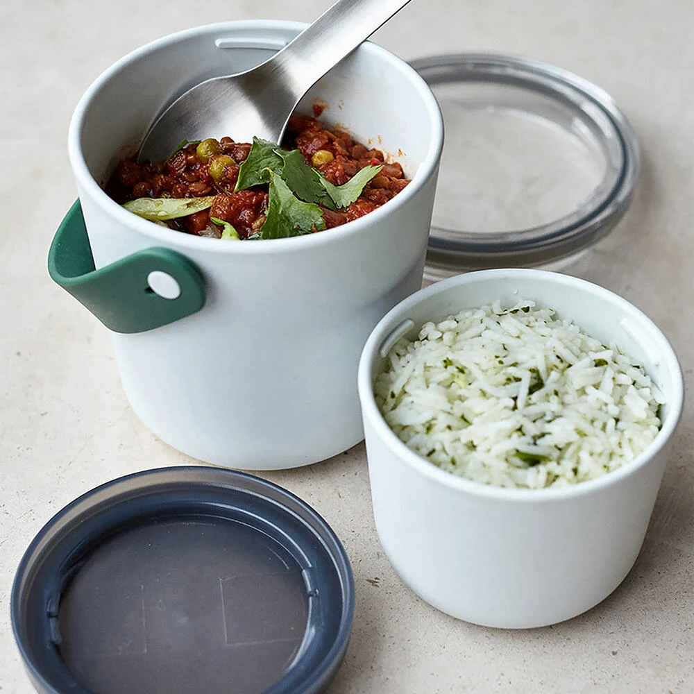 Black+Blum Lunch Pot Original 900ml Olive 6 Black+Blum Lunch Pot Original 900ml Olive - Image 4