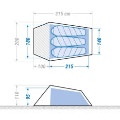 3 Man Tunnel Trekking Tent - MT900 Ultralight -Camping Equipment Store k138473b6b47fd7b14871bd52318f63d3