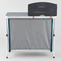 Quechua Folding Camping Kitchen Unit -Camping Equipment Store k1f24918027809642f9d3a79e1c3164a6