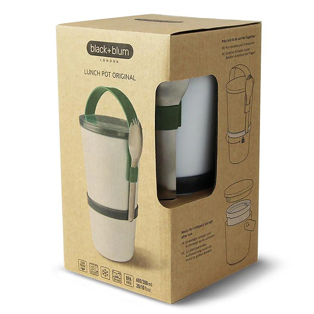 Black+Blum Lunch Pot Original 900ml Olive 7 Black+Blum Lunch Pot Original 900ml Olive - Image 5