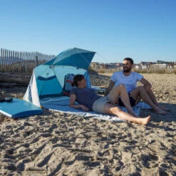 Decathlon ED SUN SHELTER IWIKO 180 UPF50 + 3 SEATS BLUE -Camping Equipment Store k319396f61a20fa91267fbe72fe0b7394