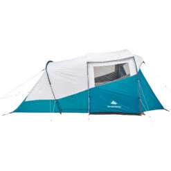 Quechua 5 Man Blackout Tent With Poles - Arpenaz 5.2 F&B -Camping Equipment Store k457eb5238c3dd85e774aade8e920cac9