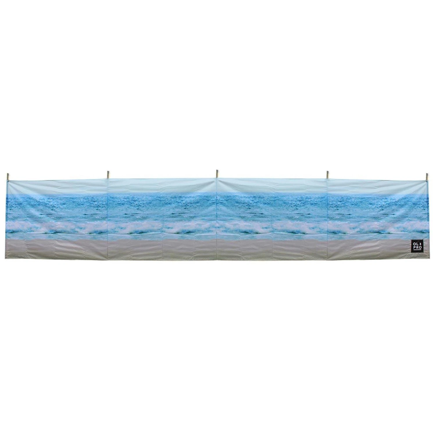 OLPRO The Beach 5 Pole Wooden Windbreak 3 OLPRO The Beach 5 Pole Wooden Windbreak