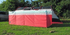 OLPRO Witley 5 Pole Wooden Windbreak -Camping Equipment Store k56bacc9a00fbdb17fc9d7b1cc9530180