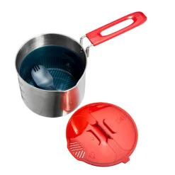 Stainless Steel 1 Person Cooking Set 0.9L 18 Stainless Steel 1 Person Cooking Set 0.9L -Camping Equipment Store k70e064188ca2f73f131f999f9e79dd53