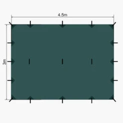 Lomo 4.5m X 3m Bushcraft Tarp -Camping Equipment Store k86e40696c1198b06e76a40eac7095095