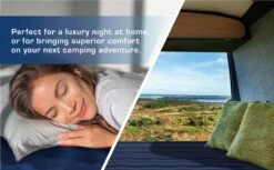 Single Comfort Plus Air Bed – Navy/White -Camping Equipment Store k8cc5021531f70013326385ea51de4e2f