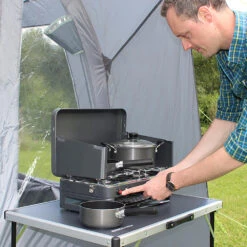 Twin Burner Gas Stove & Grill 10 Twin Burner Gas Stove & Grill -Camping Equipment Store k94ac72afadd1e54edcbba984aab67da4