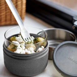 Black+Blum Glass Lunch Bowl 600ml Slate 8 Black+Blum Glass Lunch Bowl 600ml Slate -Camping Equipment Store k97bd7e78ea7662b94ee8e79e52c213a1