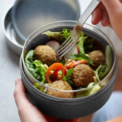 Black+Blum Glass Lunch Bowl 750ml Slate -Camping Equipment Store ka30c0fb816a5750177f277e6ddf4ef37