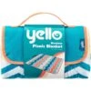 Yello Folding Picnic Blanket Zig Zag Design -Camping Equipment Store ka454b27d824732542886abc9f8835c71