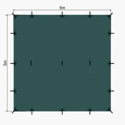 Lomo 5m X 5m Bushcraft Tarp -Camping Equipment Store kce4c8f3f2e545893cad90c53968face8