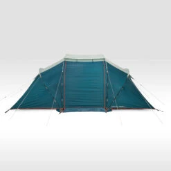 Quechua 4 Man Tent With Poles - Arpenaz 4.2 -Camping Equipment Store kdbde076573a0905c3a1c8d72955b75ab