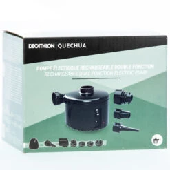 Quechua COMPACT ELECTRICAL PUMP FOR CAMPING - RECHARGEABLE USING MAINS POWER -Camping Equipment Store kf3a1ec21de383b3e388bb75515a98907