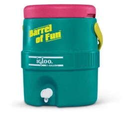 IGLOO Retro Barrel Of Fun 2 Gallon -Camping Equipment Store kfbcebd99740de5cd1b618c70f472032a