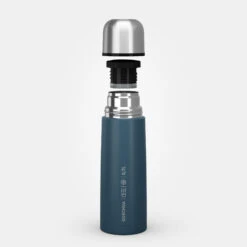 Quechua Stainless Steel Isothermal Hiking Bottle 0.7 Litre Blue -Camping Equipment Store k6254f228dd3e2981ec2bd90ca0ca72ae