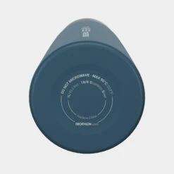 Quechua Stainless Steel Insulated Hiking Bottle 1 L Blue -Camping Equipment Store k72ac46ea3e65502cbb66063bf1008851