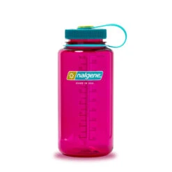 Nalgene 1L Wide Mouth Sustain Water Bottle - Made From 50% Plastic Waste -Camping Equipment Store k9ef95eb90d7523abd7d11e25cb8d2c90