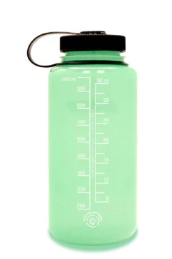 Nalgene 1L Wide Mouth Sustain Water Bottle - Made From 50% Plastic Waste -Camping Equipment Store kdd207cb8eea200e3804278df94381f1a