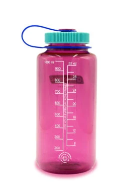 Nalgene 1L Wide Mouth Sustain Water Bottle - Made From 50% Plastic Waste -Camping Equipment Store ke9e9aa0cdfb6a40a8a2c6cc631e73661