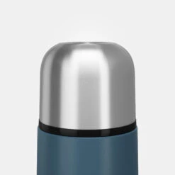 Quechua Stainless Steel Isothermal Hiking Bottle 0.7 Litre Blue -Camping Equipment Store kea982095671b184670544b0d98c88392
