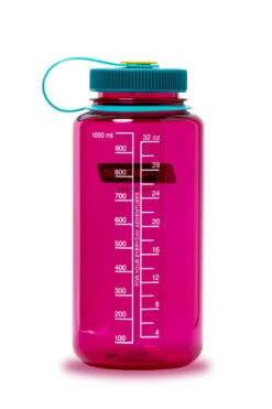 Nalgene 1L Wide Mouth Sustain Water Bottle - Made From 50% Plastic Waste -Camping Equipment Store keee1d9dbc17e79077cf7c1c9d92682aa