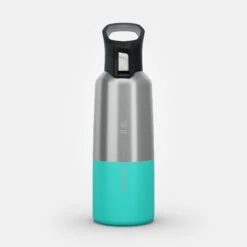 Quechua Isothermal Stainless Steel Hiking Flask MH500 0.5 L Turquoise -Camping Equipment Store kf08f317e38c39274a6a94dd54e4d19a0